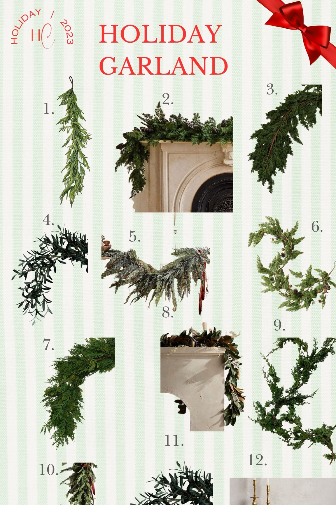 If you’re looking for some of the best realistic garland, here are a few of my favorites. 

Christmas Garland / Realistic Garland / Holiday Garland / Cedar Garland / Viral Garland / Amazon Christmas decor / McGee & Co Christmas / Studio McGee Christmas Decor / Target Holiday / Target Christmas/ Pottery Barn Christmas/ Holiday Decor / Christmas Decor / Holiday Accents / Christmas Accents / Arhaus Christmas / Terrain Christmas Decor 

#LTKhome #LTKHoliday #LTKSeasonal