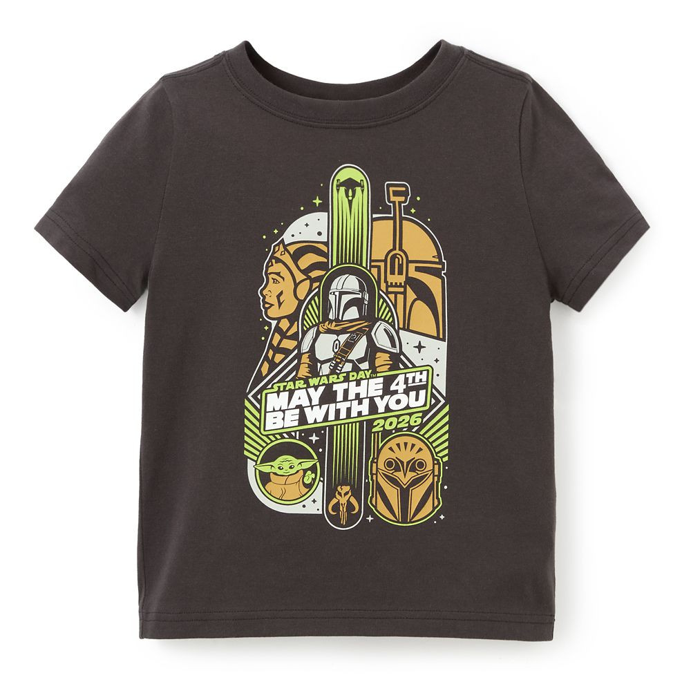 Star Wars Day 2026 – ''May the 4th Be With You'' T-Shirt for Kids | Disney Store