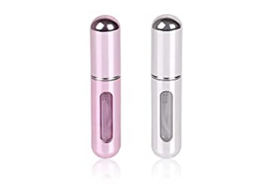 ROSARDEN Travel Mini perfume Refillable Atomizer Container, Pocket Travel Size Cologne Sprayer, P... | Amazon (US)