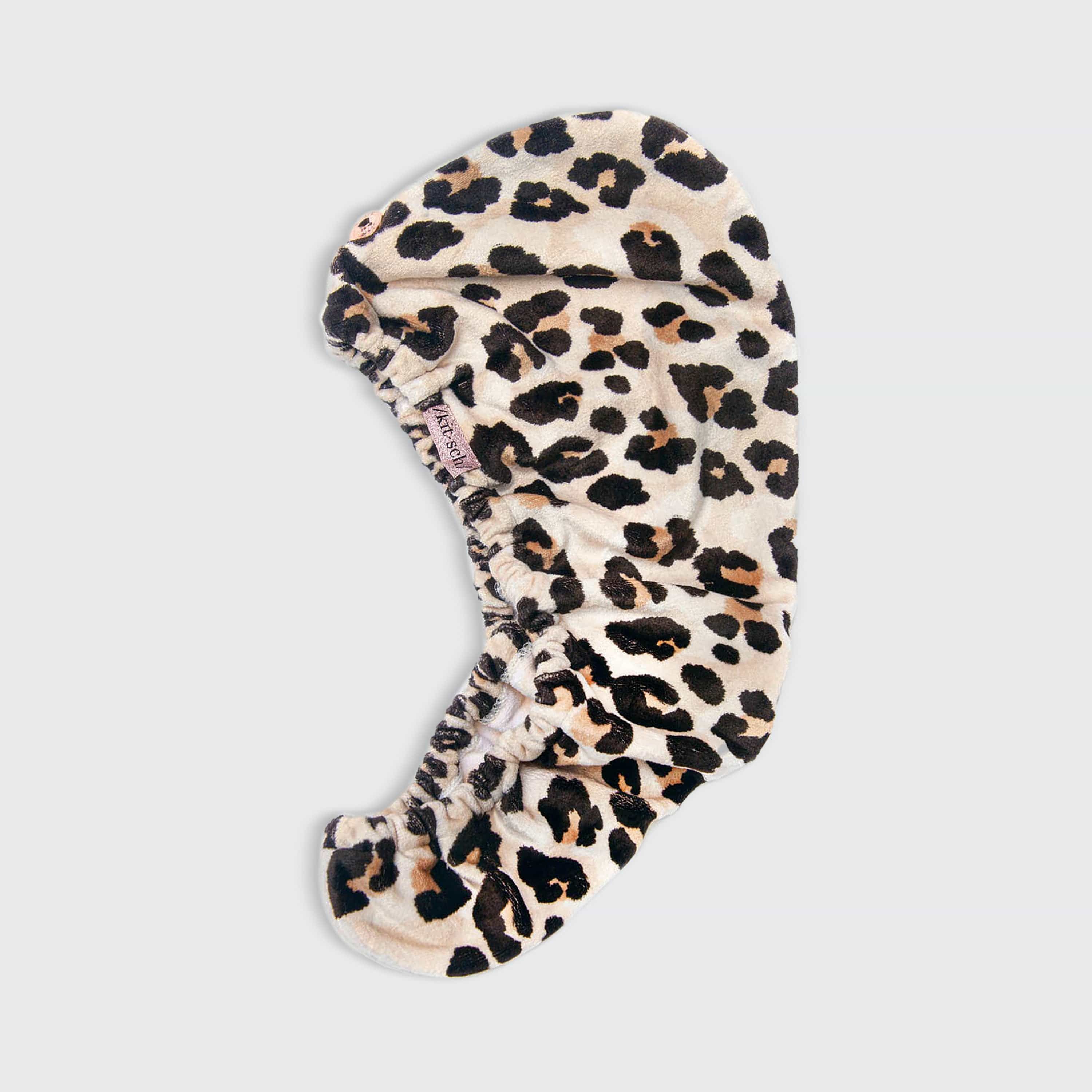 Microfiber Hair Towel - Leopard | KITSCH | Kitsch