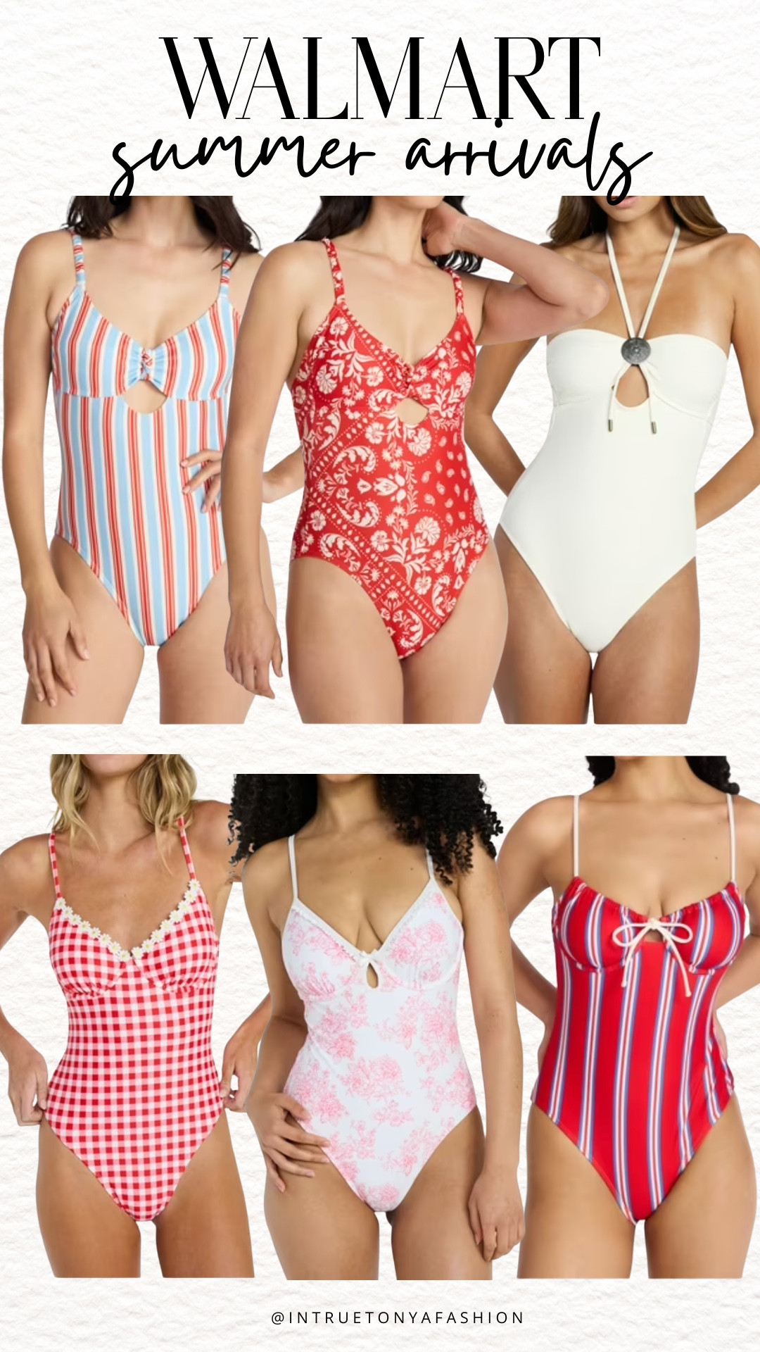 New summer arrivals at Walmart — Walmart swimwear 






vacation outfits, tropical outfits, beach outfits, beach clothes, resort wear 2026, summer outfits, beach vacation outfits, swimsuit, full coverage swimwear, one piece swimsuit, best selling swimwear, Walmart best seller, memorial weekend, 4th of July, red white and blue 

#LTKSaleAlert #LTKSwim #LTKSeasonal
