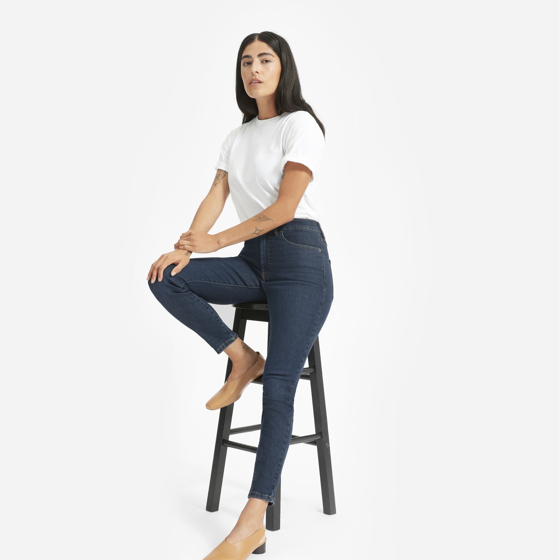 Authentic Stretch High-Rise Skinny Ankle Jean | Everlane