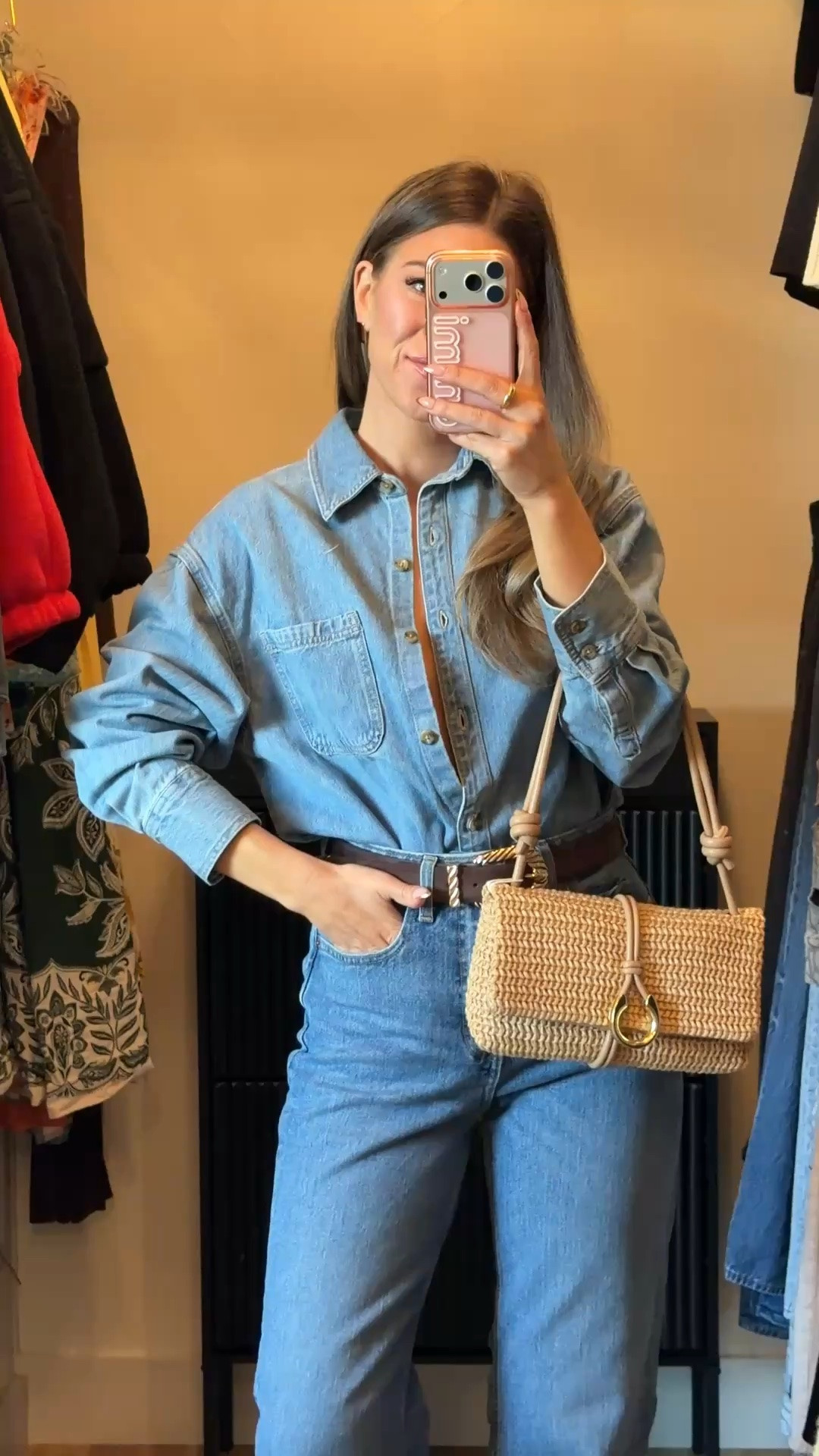 denim shirt tucked into medium wash jeans with a brown belt and brown boots 🍂

in my usual smalls & 2
long in the jeans

denim, jeans, fall outfits, fall dresses, autumn outfits, sweater dresses, midi dresses, long sleeve dresses, casual outfits, thanksgiving outfits, family photo outfits, date night outfits, work outfits, fall fashion, autumn fashion, cozy outfits, transitional outfits, neutral outfits, everyday outfits, weekend outfits, women's fashion

#LTKSeasonal #LTKU #LTKootd