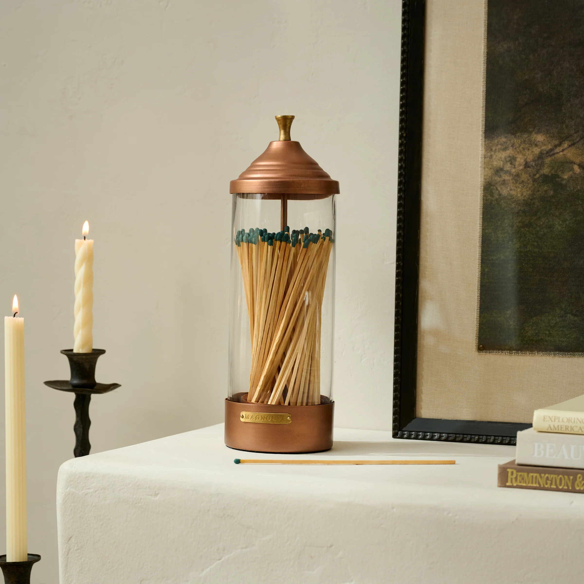 Magnolia Copper Fireplace Matchsticks | Magnolia