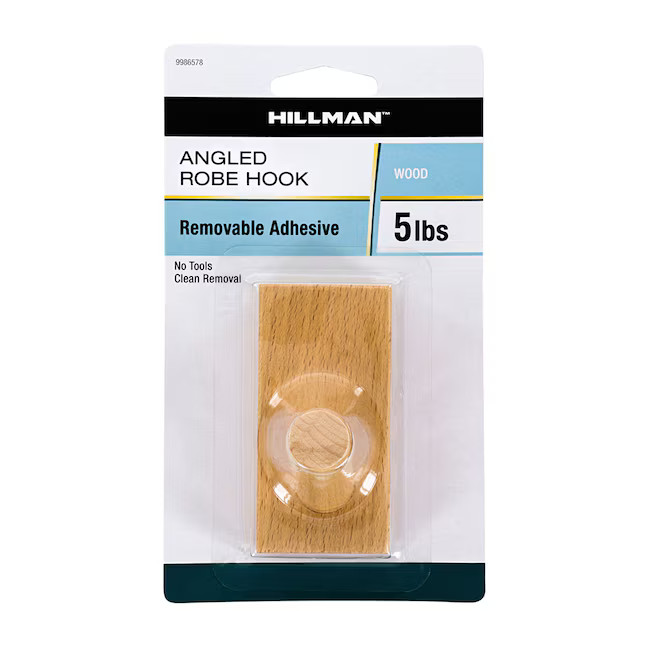 Hillman Brown Adhesive Storage/Utility hook ( 5-lb Capacity) | Lowe's