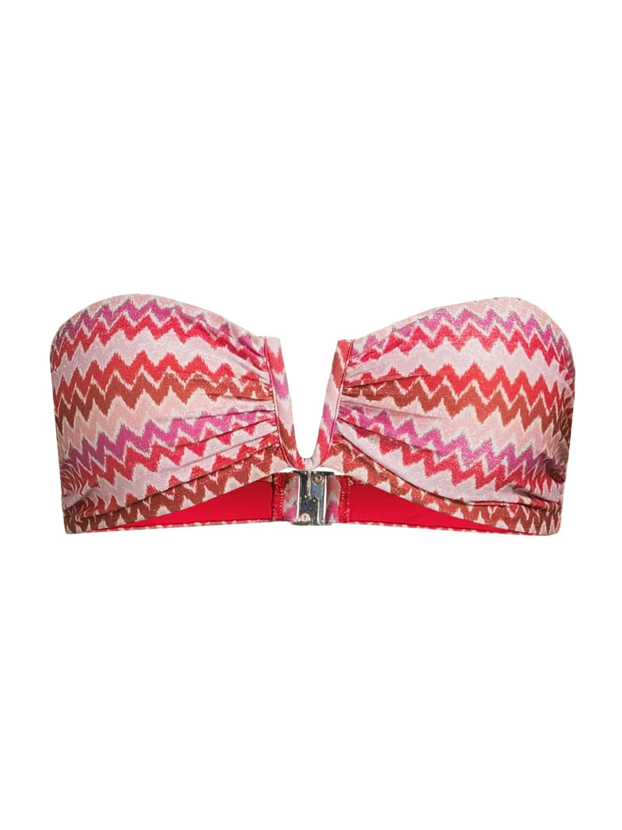Jaedyn Chevron Bikini Top | Saks Fifth Avenue