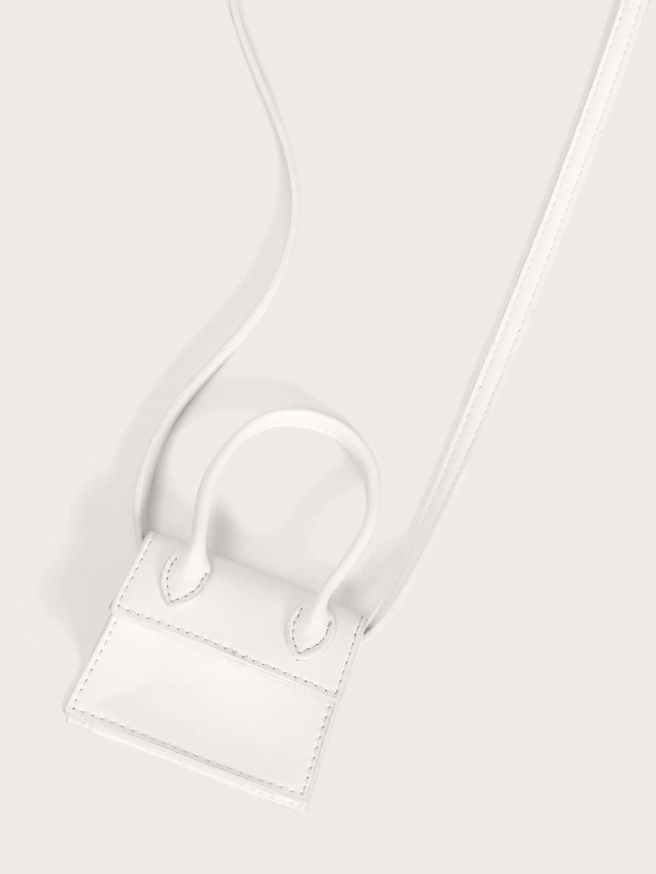 Mini Minimalist Satchel Bag | SHEIN
