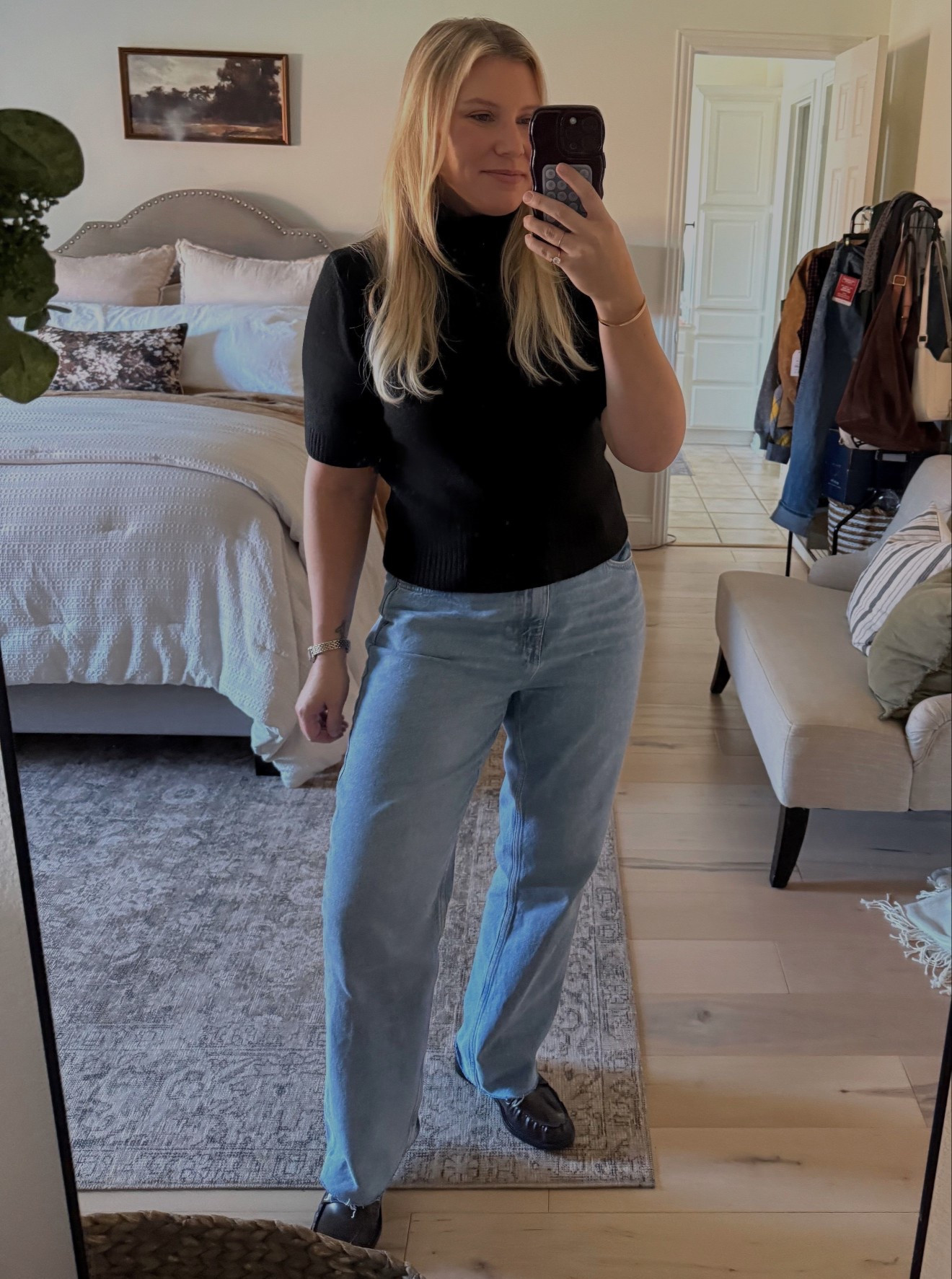 #ootd #thanksgiving
My jeans & loafers are Zara 

#LTKHoliday #LTKootd #LTKmomlife