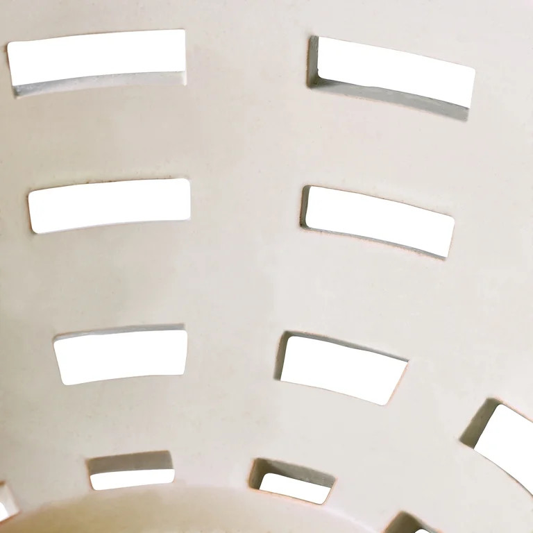 Better Homes & Gardens Ivory Woven Ceramic Decorative Bowl, 11 in | Walmart (US)