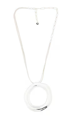 Ettika Pendant Necklace in Silver from Revolve.com | Revolve Clothing (Global)