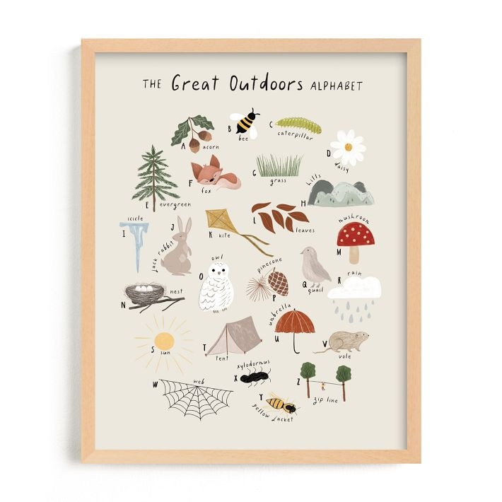 The Great Outdoors Framed Wall Art by Minted for West Elm | West Elm (US)