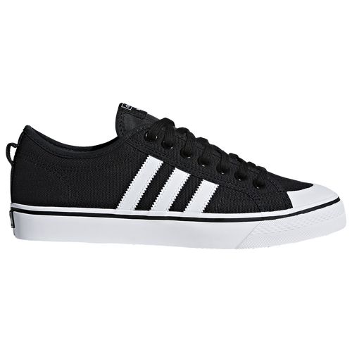 adidas Originals Mens adidas Originals Nizza - Mens Shoes Black/White Size 10.0 | Foot Locker (US)