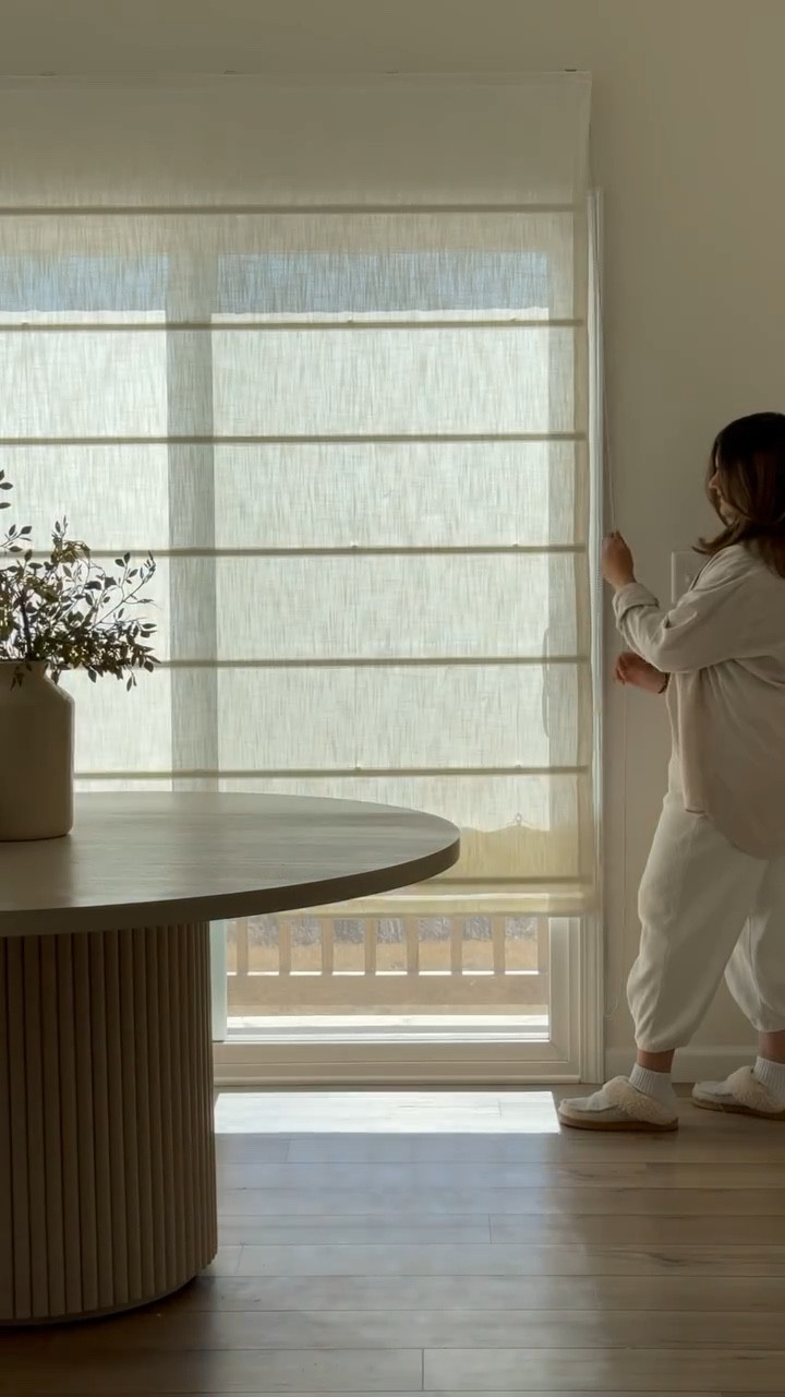 The dreamiest touch to the kitchen nook with Roman Shades for spring🌸

Details:
◻️Liz Linen Roman Shades w/cord | Ivory White | outside Mount | Unlined 
Two Pages Discount Code: vini15


#LTKHome #LTKOver40 #LTKWatchNow