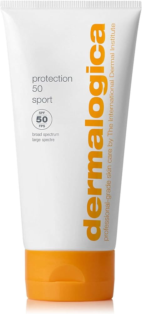 Dermalogica Protection 50 Sport Sunscreen SPF50 - Broad Spectrum Sunscreen Lotion for Face and Bo... | Amazon (US)