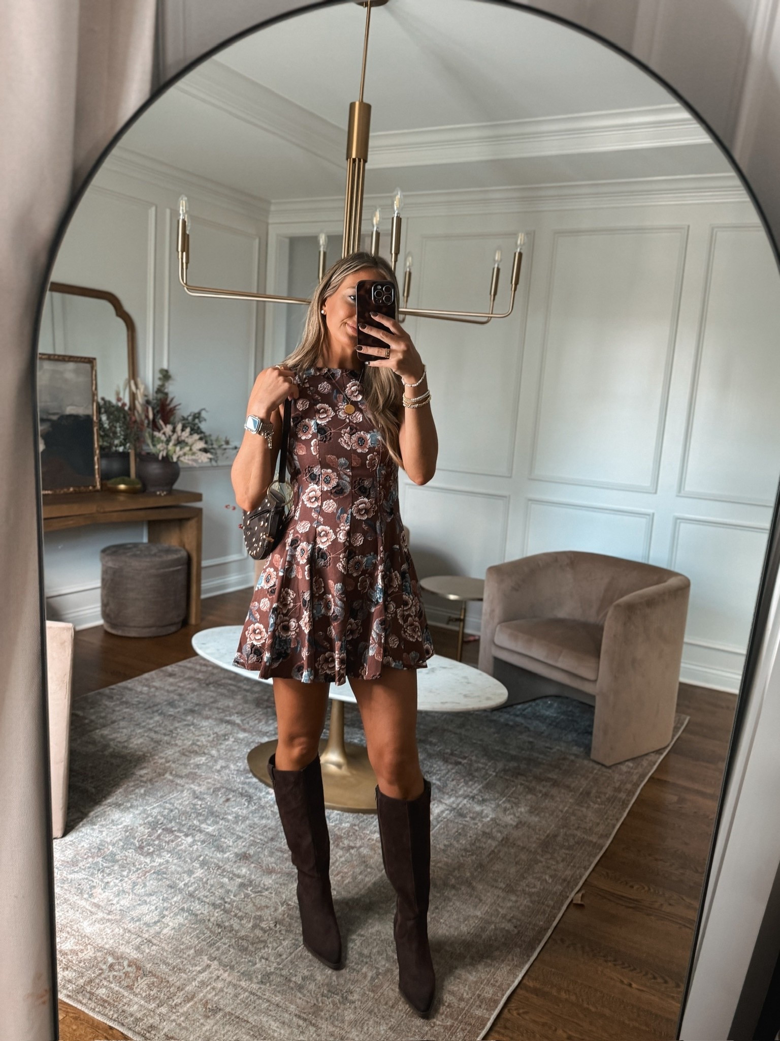 The perfect Fall dress! 🍂 my Vici code is OLIVIAC30

Wearing a medium in the dress
Boots sized up a half

#LTKCon #LTKFindsUnder50 #LTKStyleTip