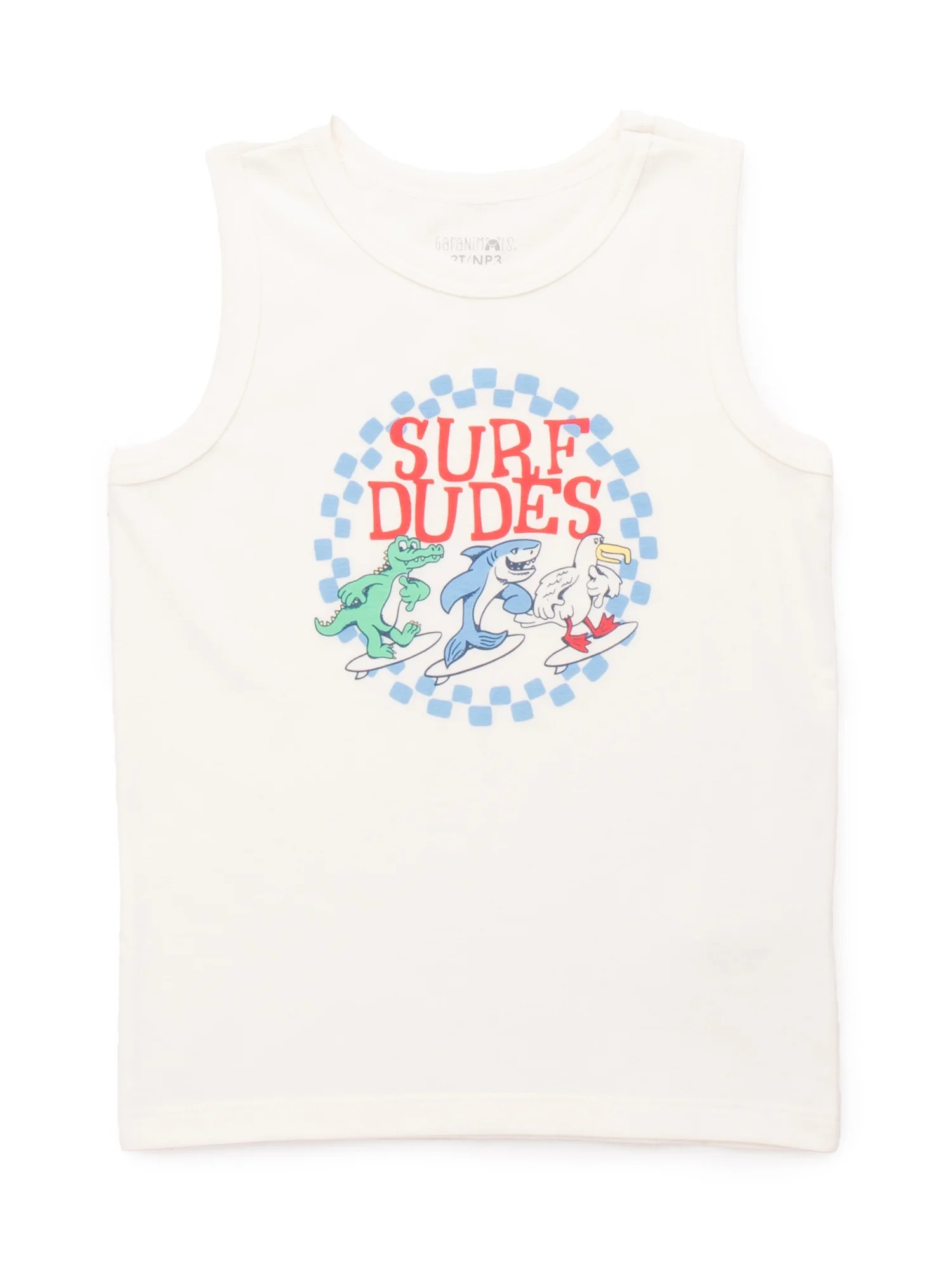 Garanimals Toddler Boys Graphic Jersey Tank Top, Sizes 18M-5T | Walmart (US)