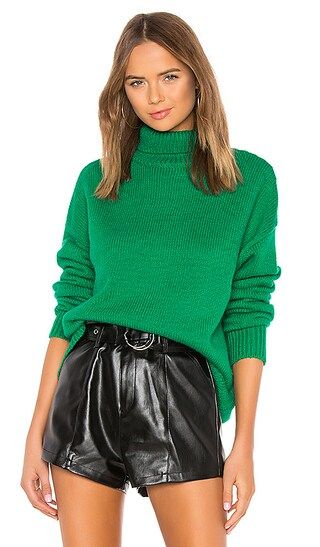 Paris Knit Sweater in Green | Revolve Clothing (Global)