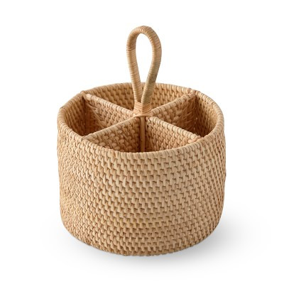 Light Woven Utensil Caddy | Williams-Sonoma