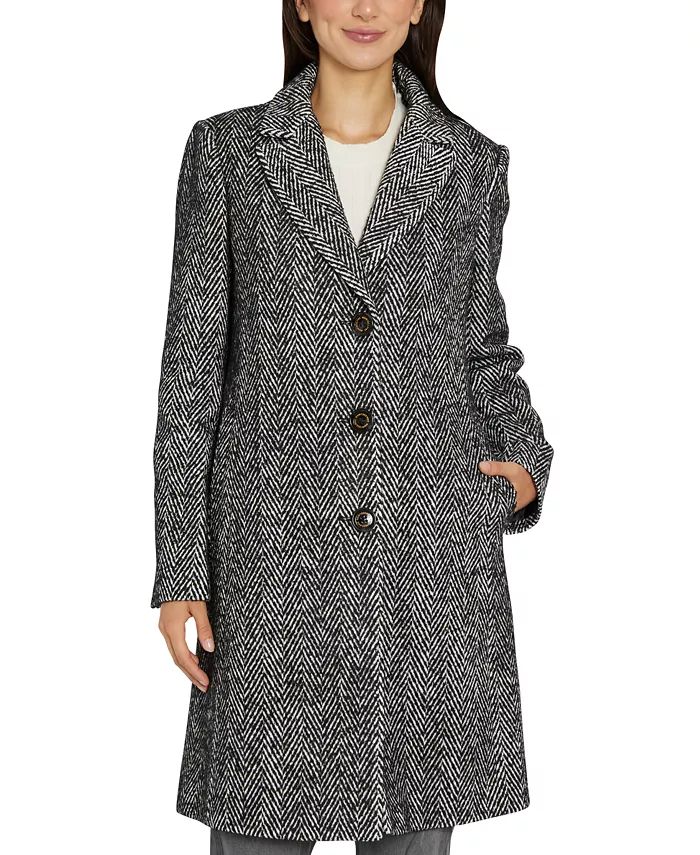 Sam Edelman Women's Reefer Coat & Reviews - Coats & Jackets - Women - Macy's | Macys (US)