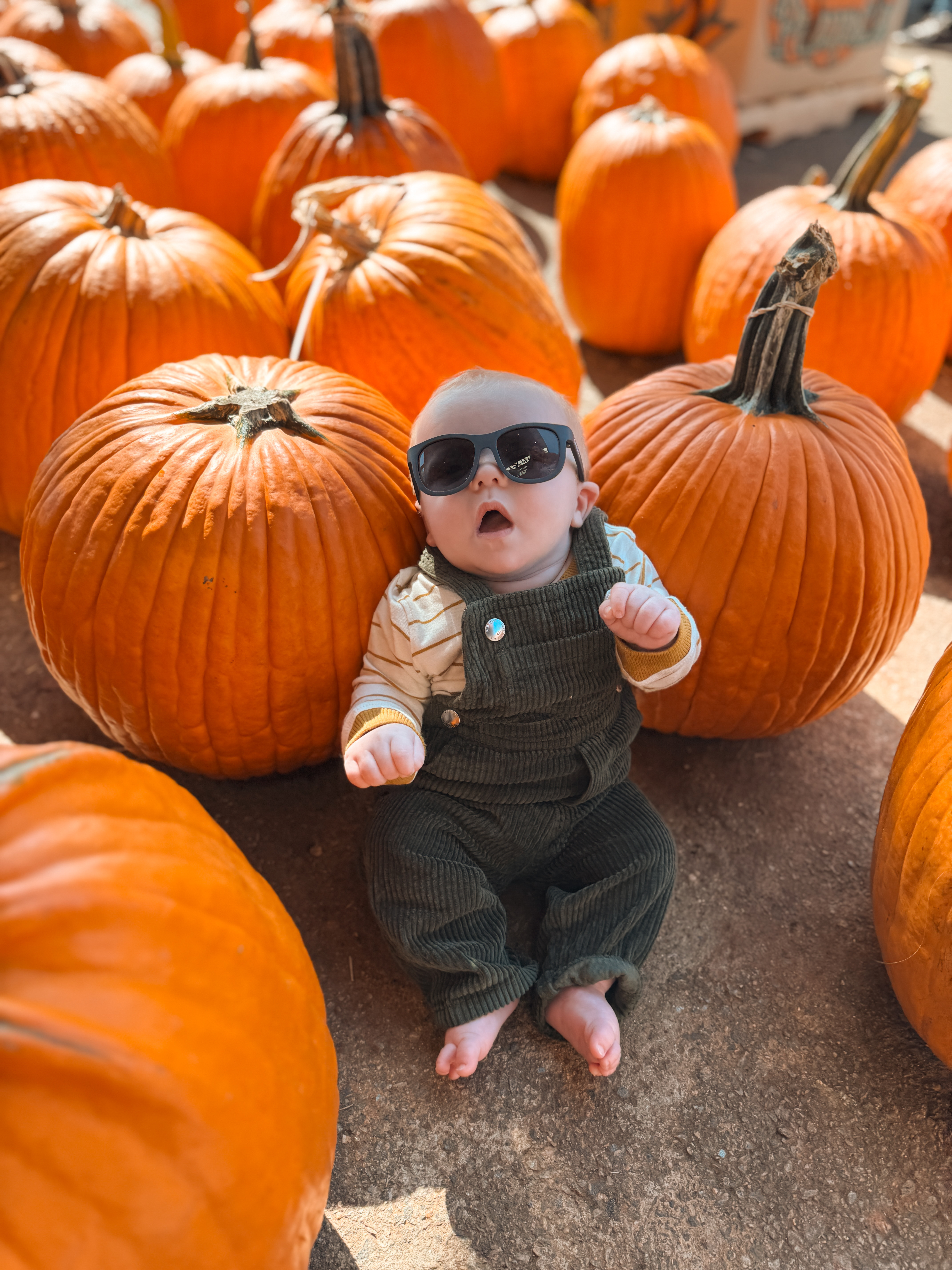 Pumpkin patch baby outfit 🎃 too stinkin’ cute! 

#LTKSeasonal #LTKBaby #LTKHalloween