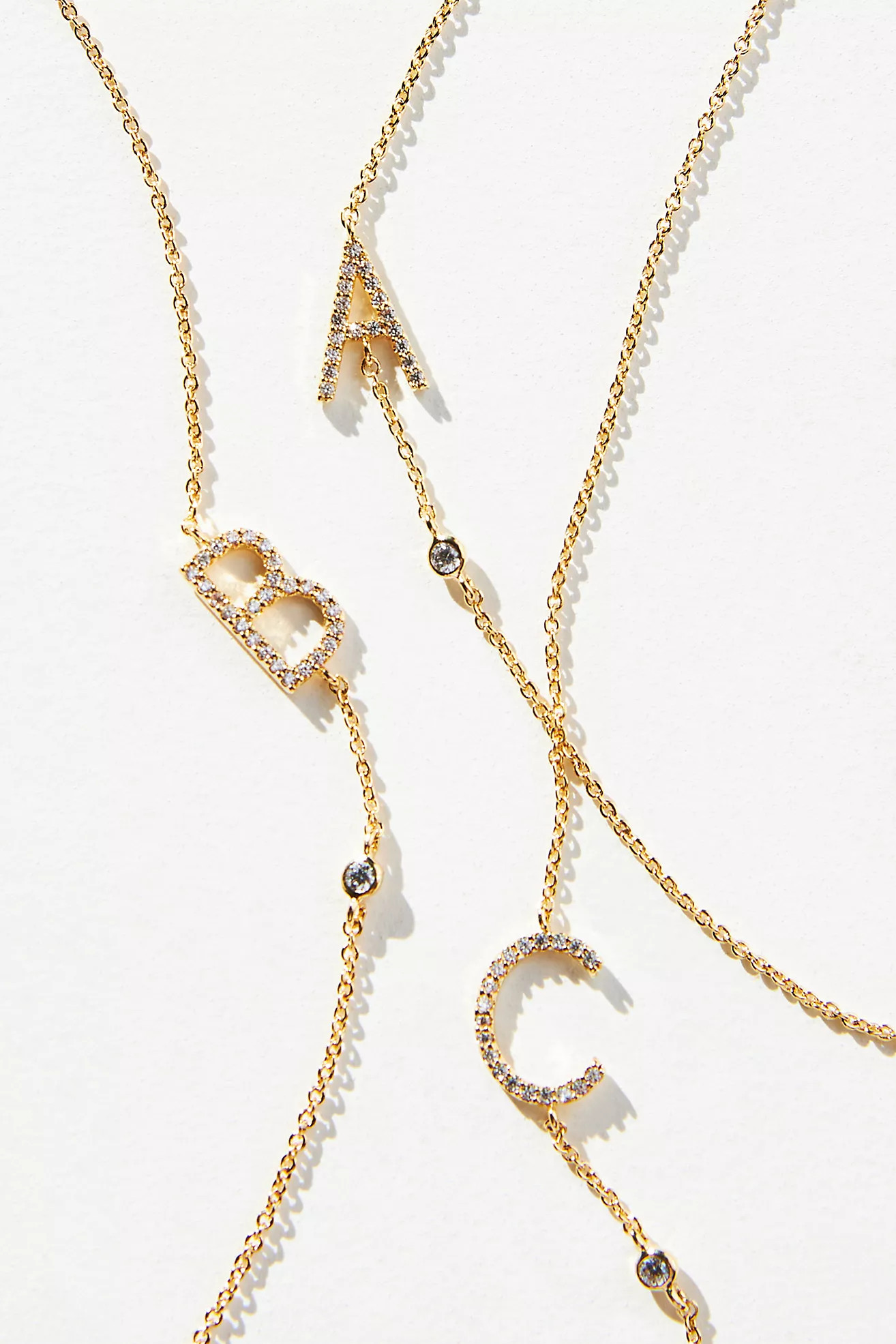 Delicate Monogram Necklace | Anthropologie (US)
