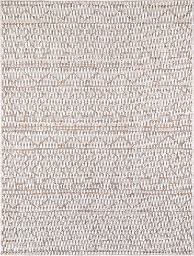 Beverly Rug Waikiki Indoor Outdoor Rug 8x10, Washable Outside Carpet for Patio, Deck, Porch, Trel... | Amazon (US)