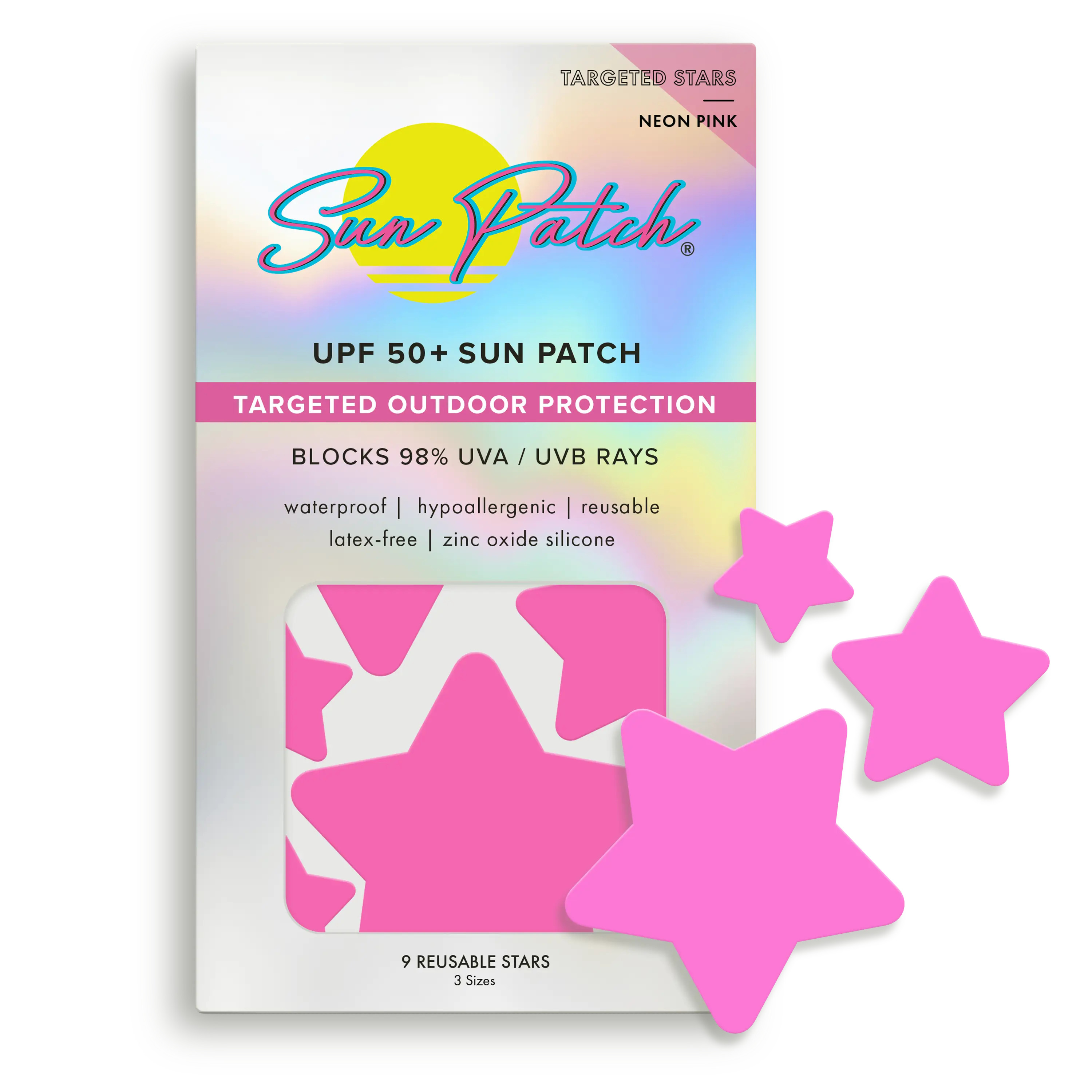 Targeted UV Spot Protection Stars | Sun Patch