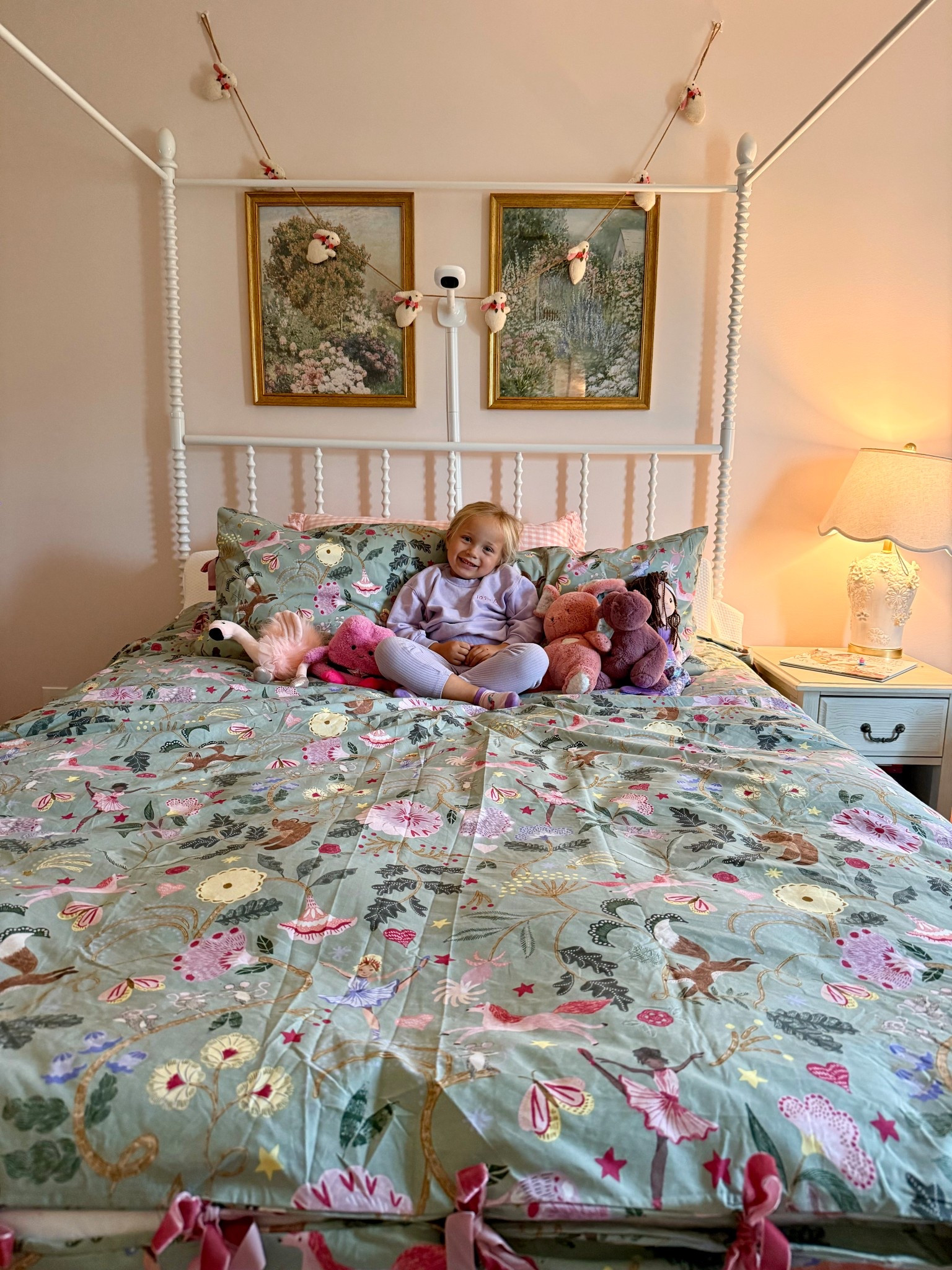 cutest big girl bedding! 💗🩰

#LTKdayinmylife #LTKKids #LTKHome