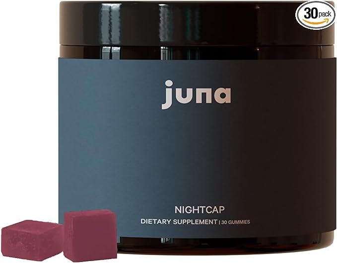 Juna Nightcap Sleep Gummies for Adults - Phytomelatonin Sleep Aid, Sugar-Free, Plant-Based - Form... | Amazon (US)