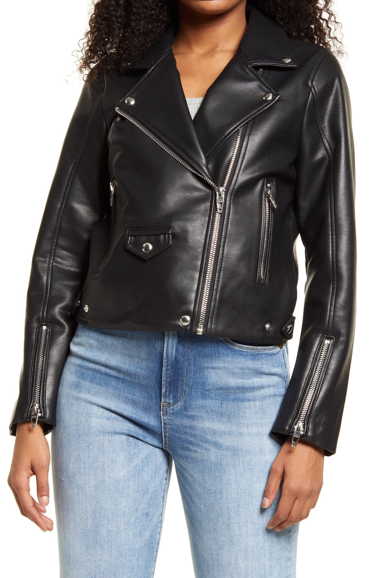 Faux Leather Moto Jacket | Nordstrom | Nordstrom