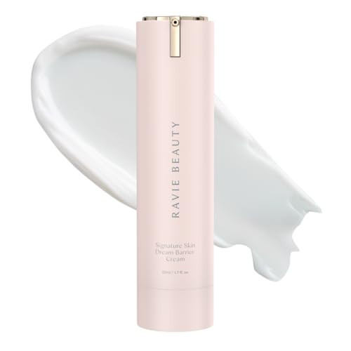 Ravie Beauty Signature Skin Dream Barrier Cream Hydrating Face Moisturizer with Peptides, Ceramides & Niacinamide, Fast-Absorbing, Sensitive-Skin Friendly, Primer-Ready Finish 1.7 fl oz | Amazon (US)