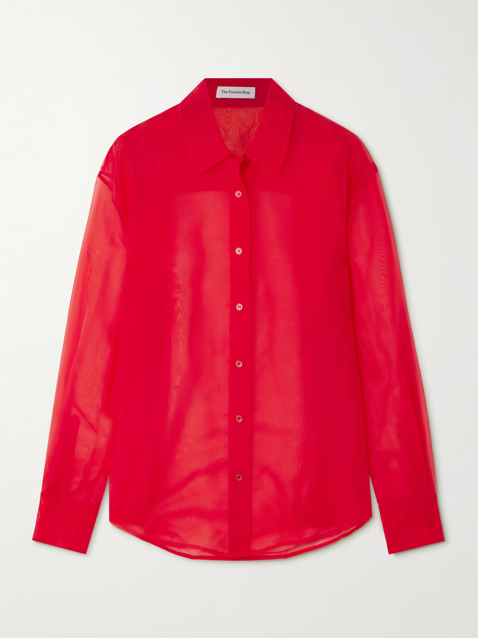 Peri silk-blend organza shirt | NET-A-PORTER APAC