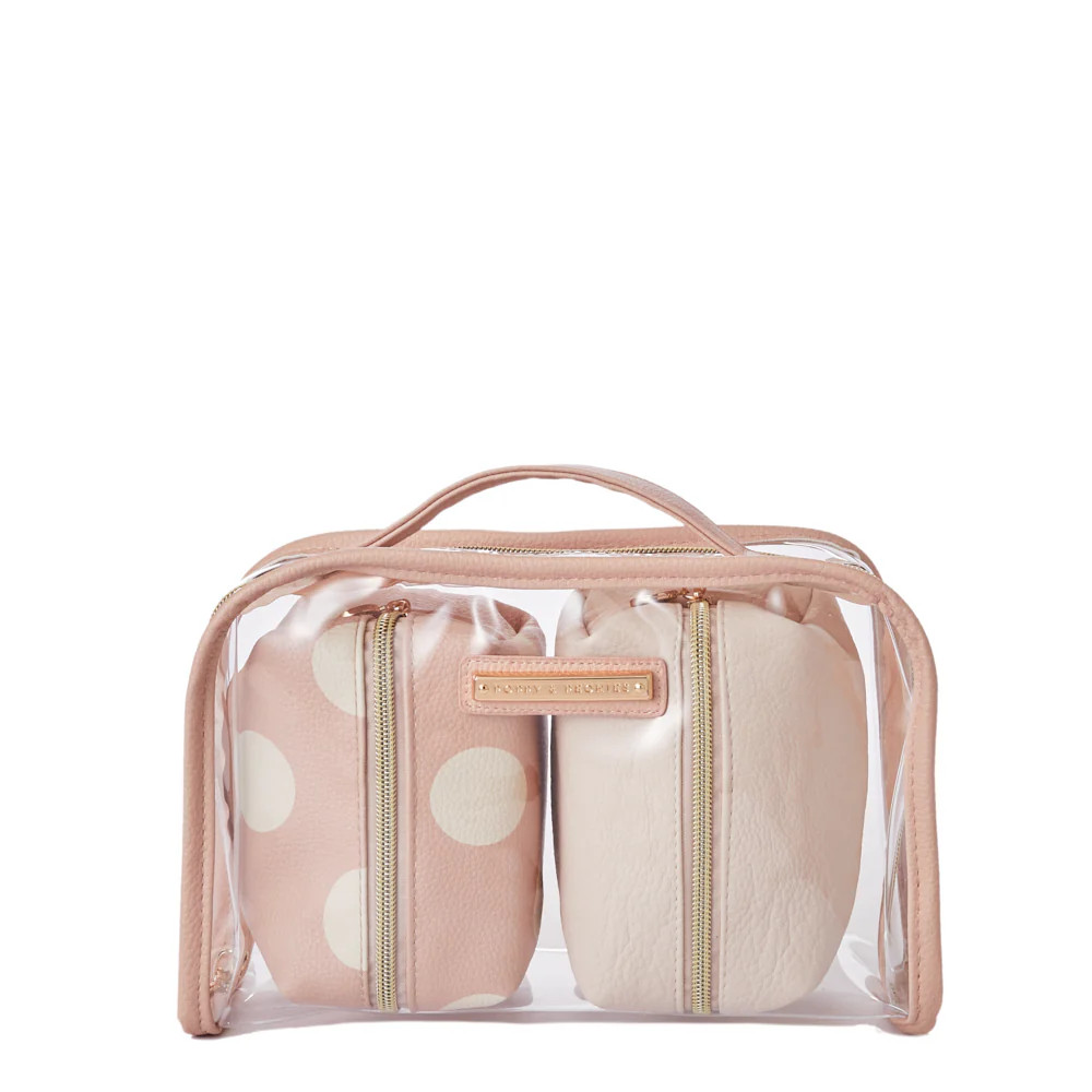 Getaway Cosmetic Set Polka Dot | Poppy & Peonies