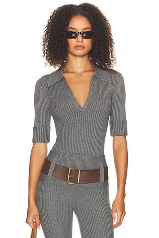 Devora Polo Bodysuit | FWRD 