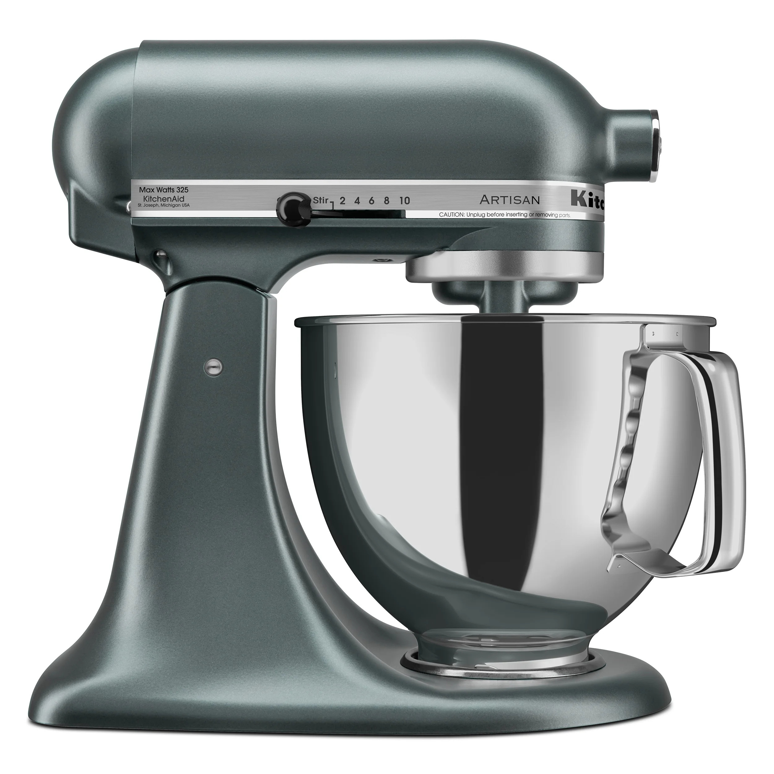 KitchenAid Artisan Series 5-Quart Tilt-Head Stand Mixer, Juniper with Flat Beater, Dough Hook, Wh... | Walmart (US)