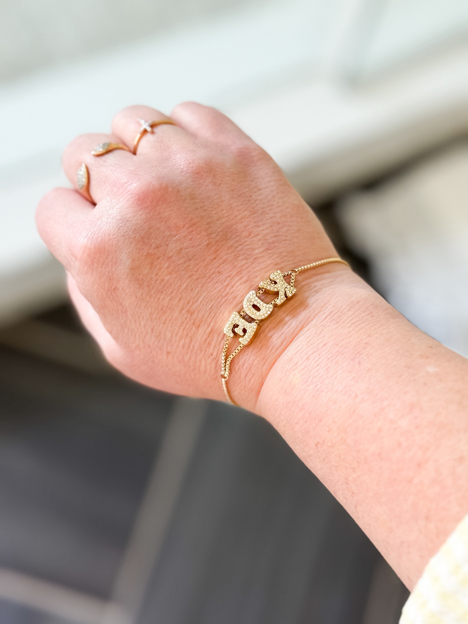 My pave bubble slider bracelet and cross ring are currently 20% off. These are both great and thoughtful gifts for a loved one or for yourself. graduation gift daughter gift custom bracelet personalized bracelet initial bracelet mom bracelet 

#LTKSaleAlert #LTKGiftGuide #LTKBeauty