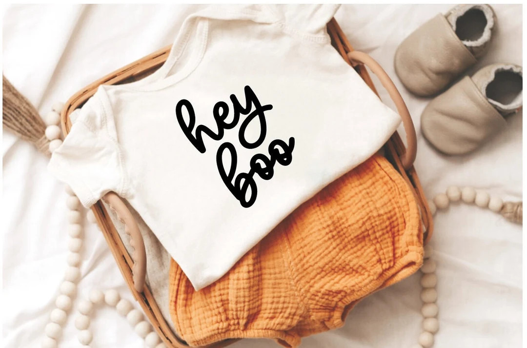 Hey Boo Shirt. Halloween Baby Outfit. Halloween Onesie. - Etsy | Etsy (US)