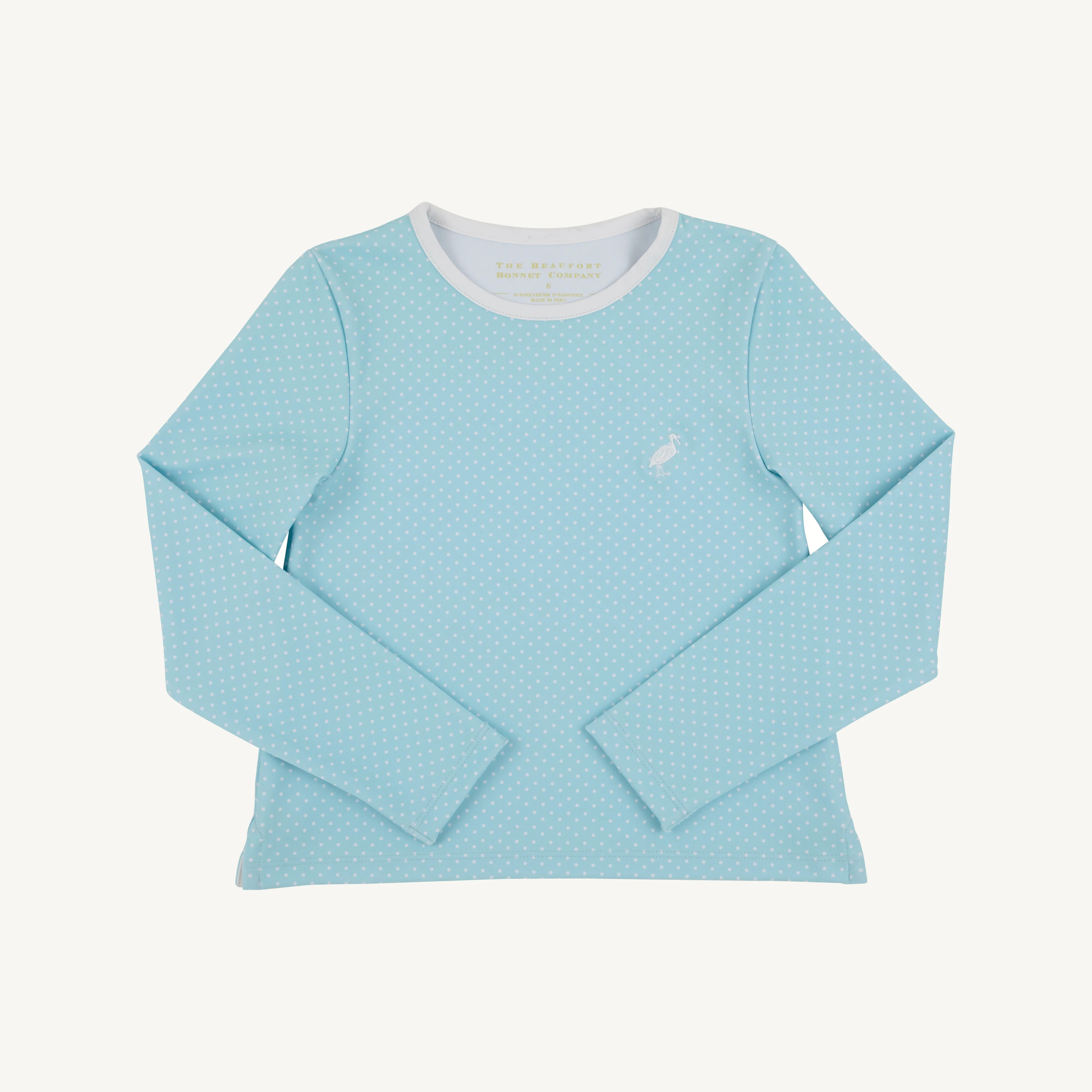 Prepletic Pammy Performance Top Girls - Belhaven Blue Athletic Shirt | The Beaufort Bonnet Company