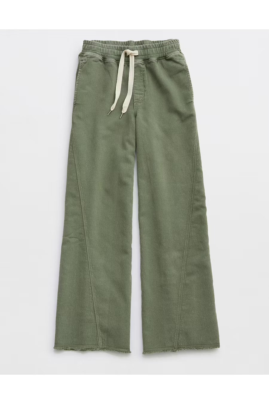 Aerie Soft Landing Trouser Women's Olive Fun S | Aerie