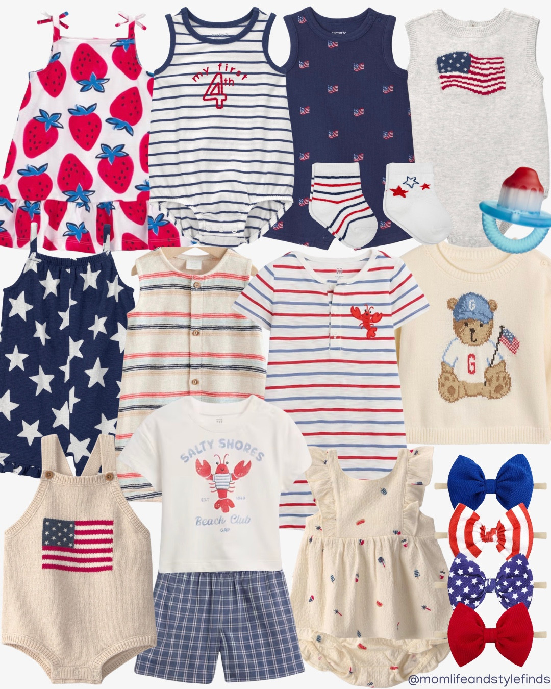 Baby & toddler red white & blue 🇺🇸 Perfect for the upcoming holidays!

#babyclothing #toddleroutfits #fourthofjuly #myfirst4thofjuly #summeroutfits #redwhiteandblue

#LTKKids #LTKBaby #LTKSeasonal