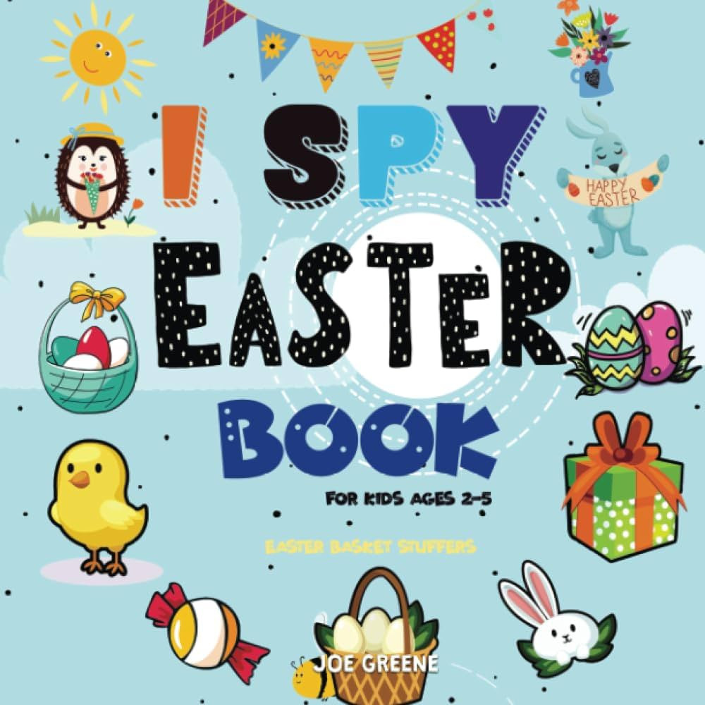 I Spy Easter Book For Kids Ages 2-5: Easter Basket Stuffers (easter basket essentials) | Amazon (US)