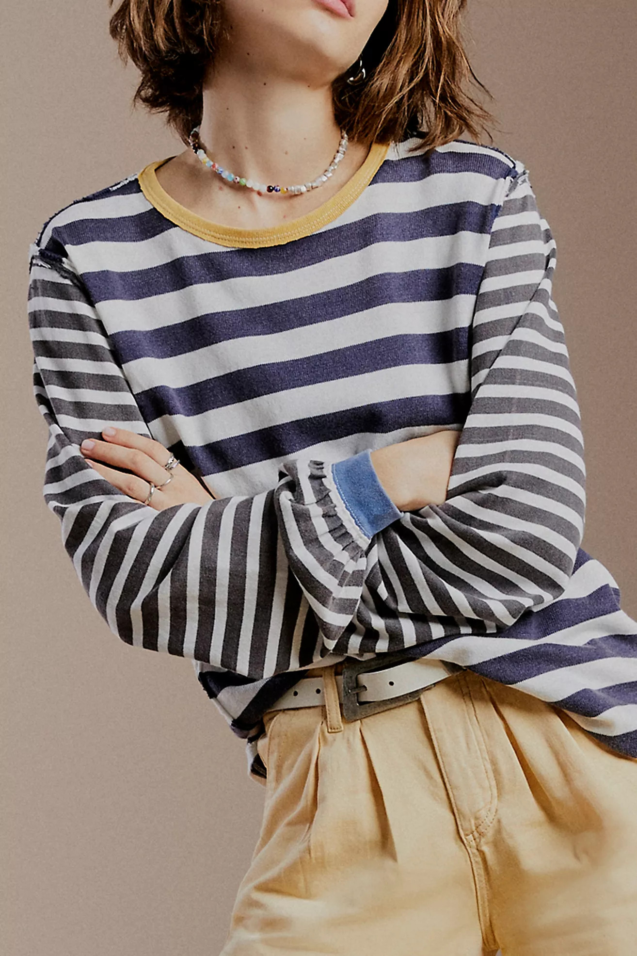 Sawyer Stripe Tee | Free People (Global - UK&FR Excluded)
