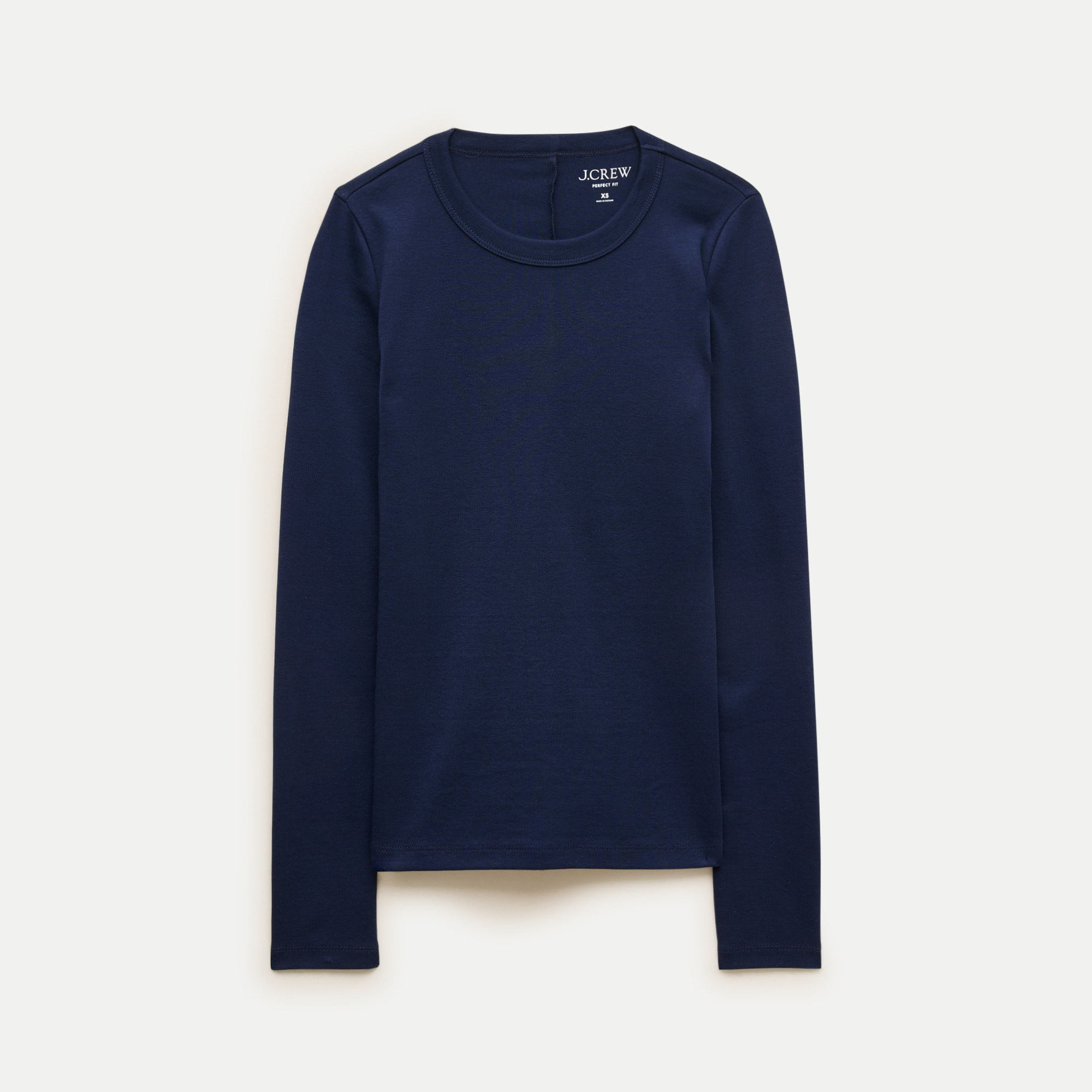 New perfect-fit long-sleeve T-shirt | J. Crew US