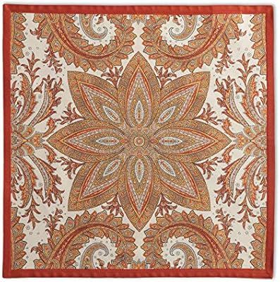 Maison d' Hermine Kashmir Paisley 100% Cotton Soft and Comfortable Set of 4 Napkins Perfect for F... | Amazon (US)