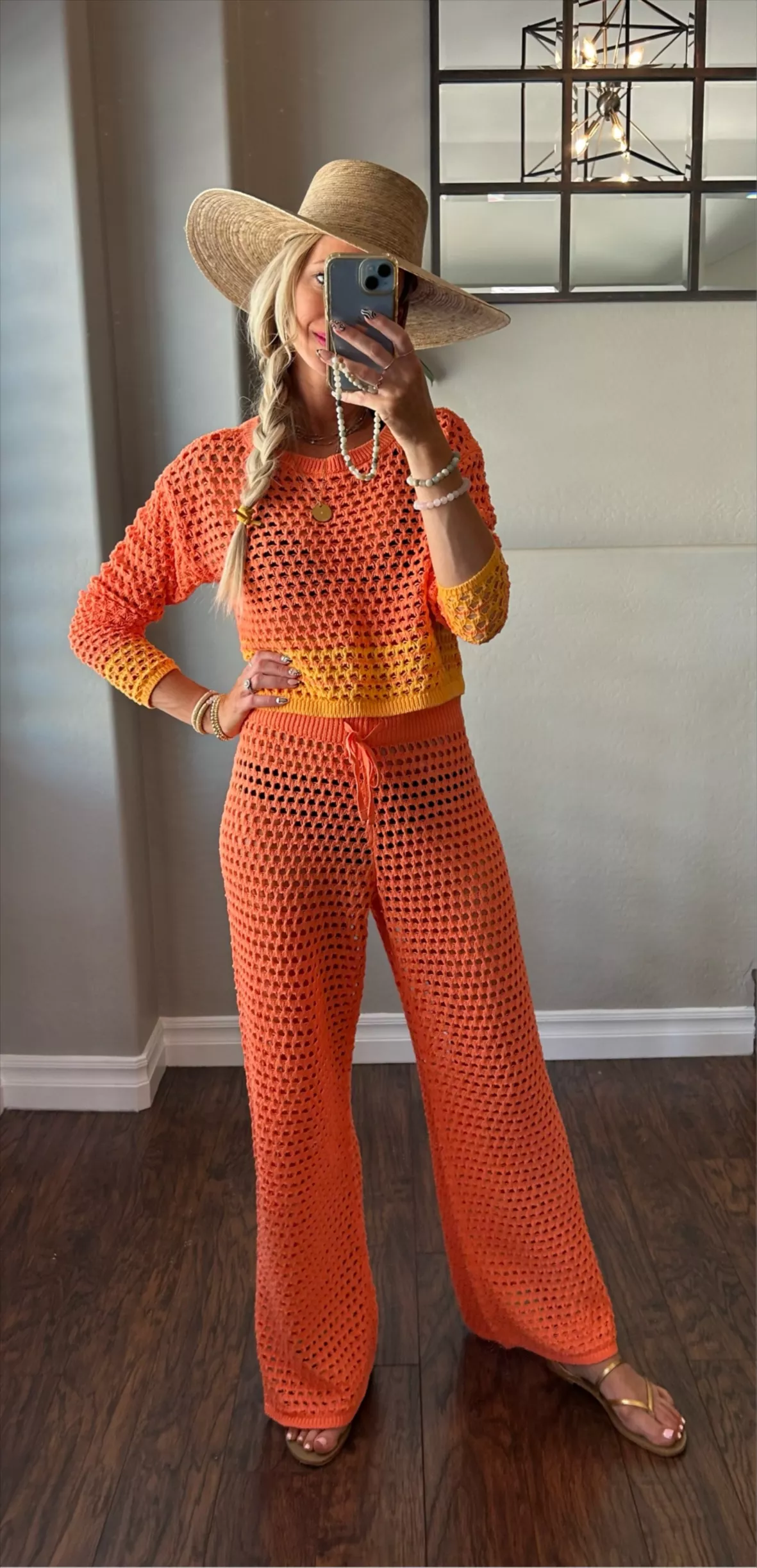 Summer Crochet Pants Set Summer Crochet Pants Set