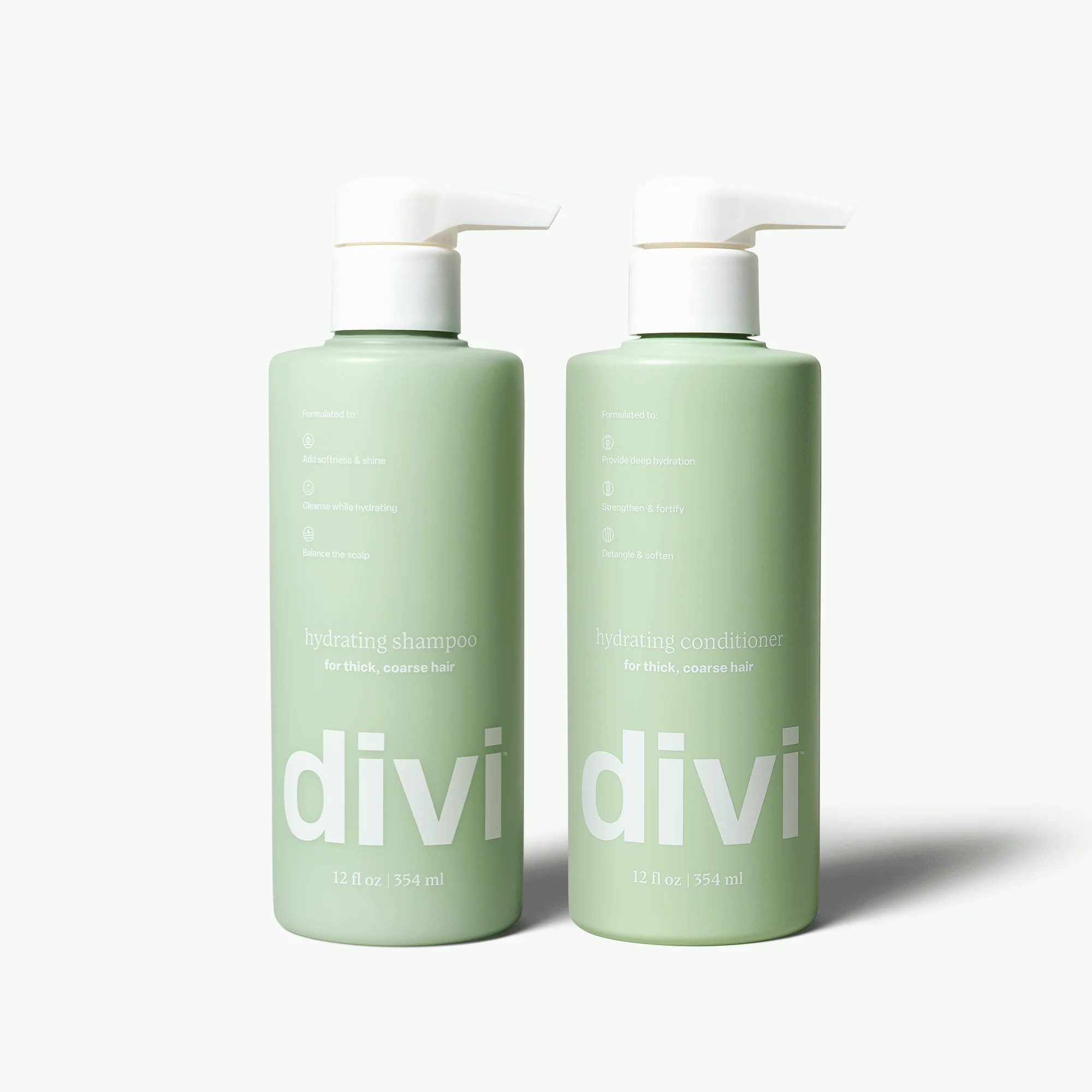Divi Hydrating Shampoo & Conditioner | Deep Moisture for Thicker Hair | Divi Official LLC
