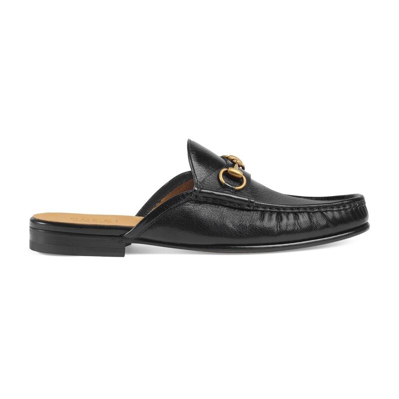 Horsebit leather slipper | Gucci (US)