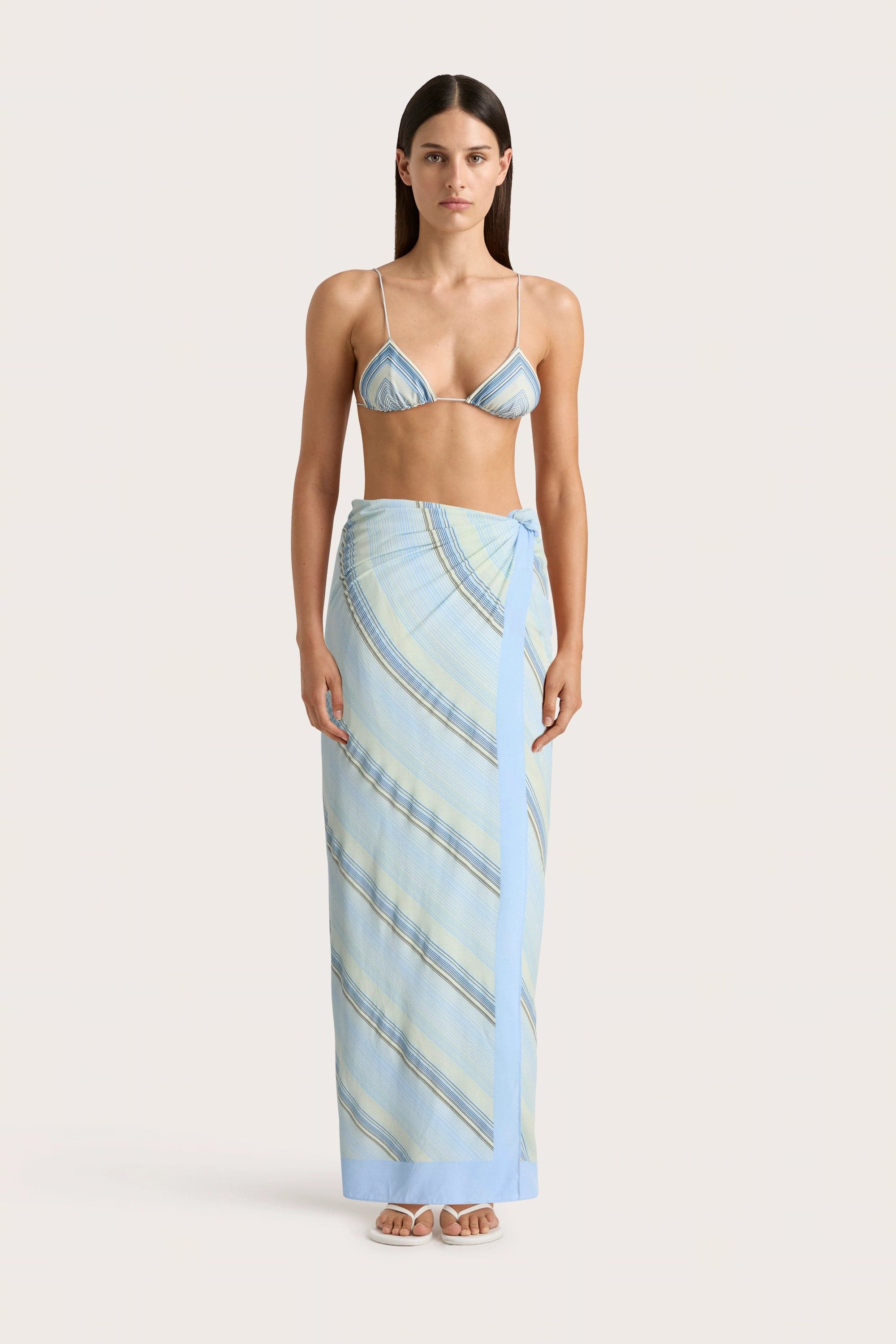 Anacapri Pareo Futura Sky Blue | Faithfull (AU)