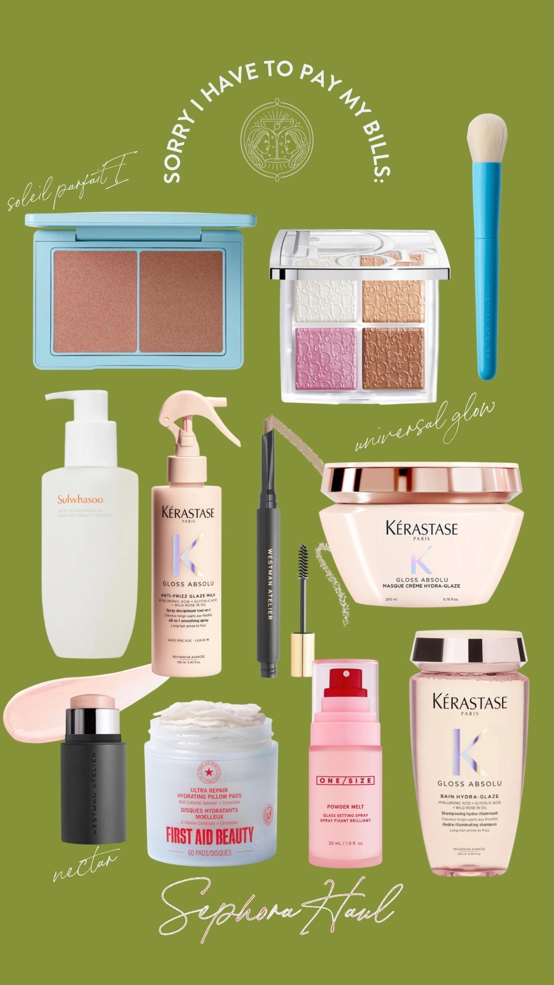 Sorry I have to pay my bills:

THE BILLS // Sephora Haul