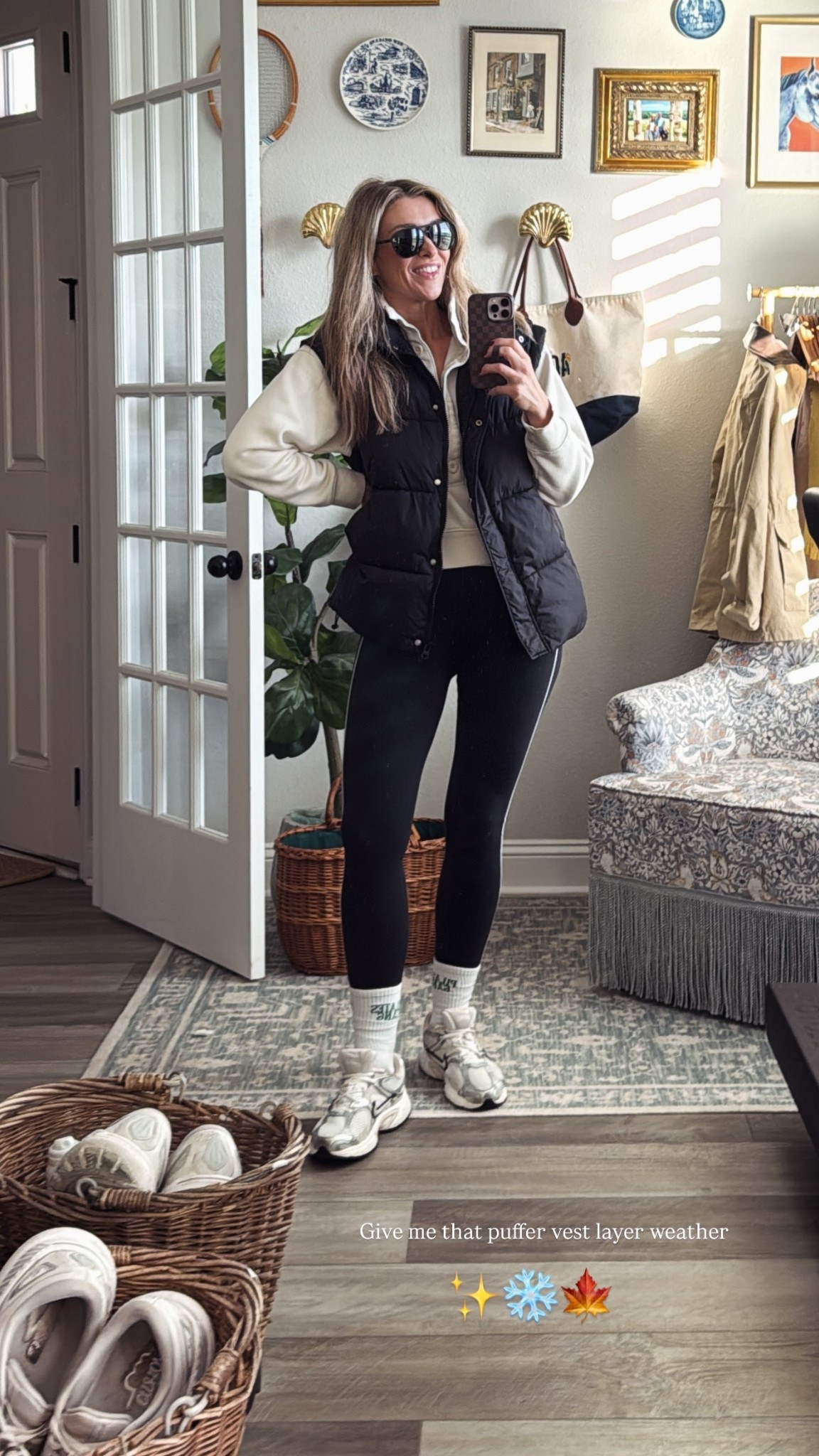 Give me that puffer vest layer weather ✨❄️🍁